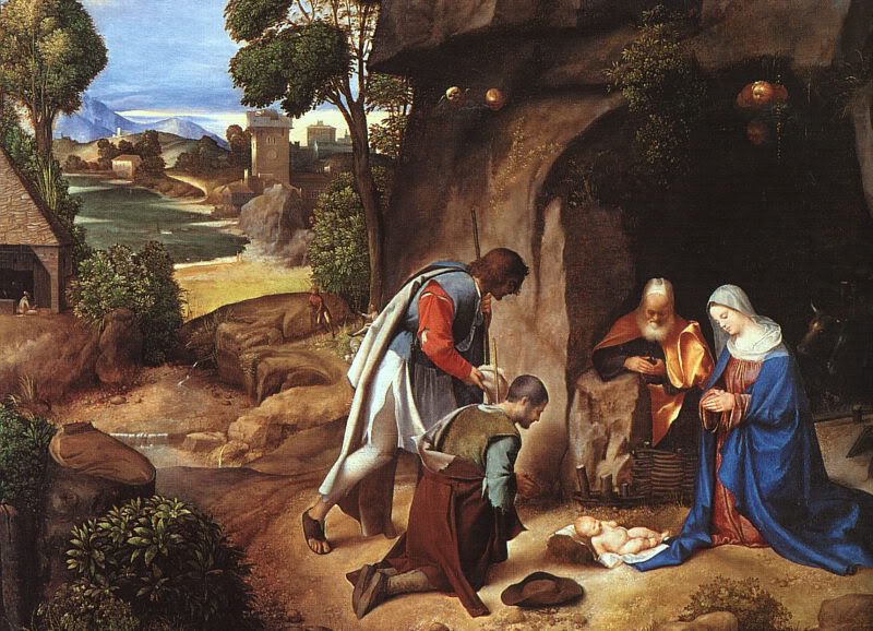 natal adoration_giorgione