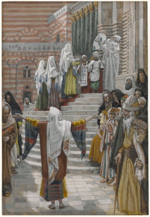 presentation Brooklyn_Museum_-_The_Presentation_of_Jesus_in_the_Temple_James_Tissot_-_overall