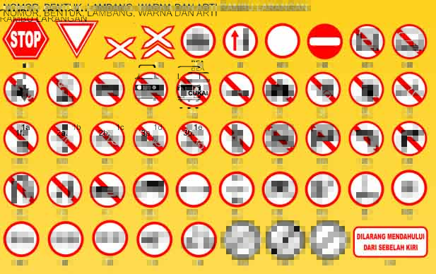 rambu-larangan1 in senkom kota tasik